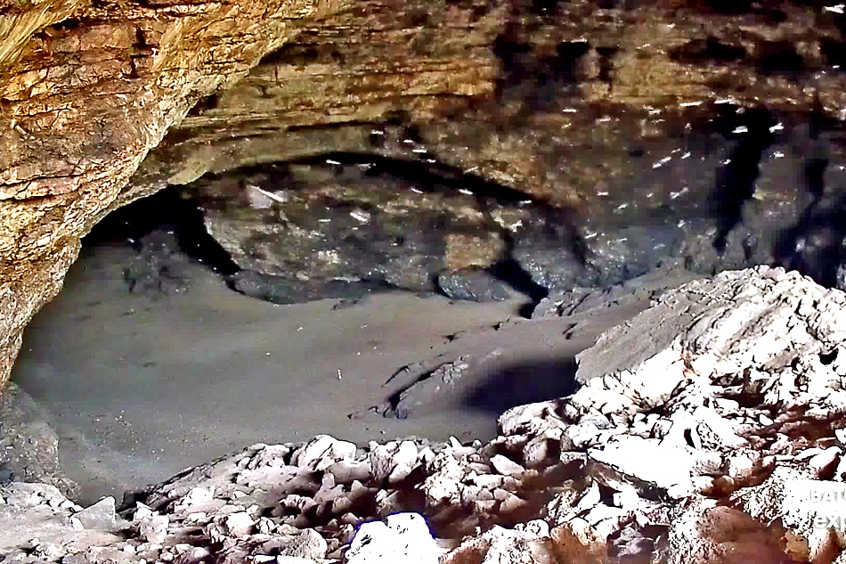 inside bracken bat cave in texas